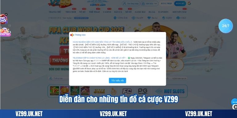 VZ99 118 Diễn đàn cho những tín đồ cá cược VZ99