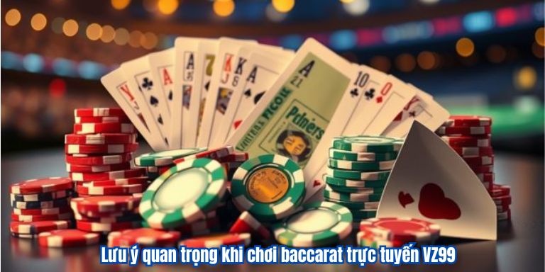 Baccarat Trực Tuyến VZ99 – Tựa Game Thu Hút Mọi Người Chơi 4 Lưu ý quan trọng khi chơi baccarat trực tuyến VZ99